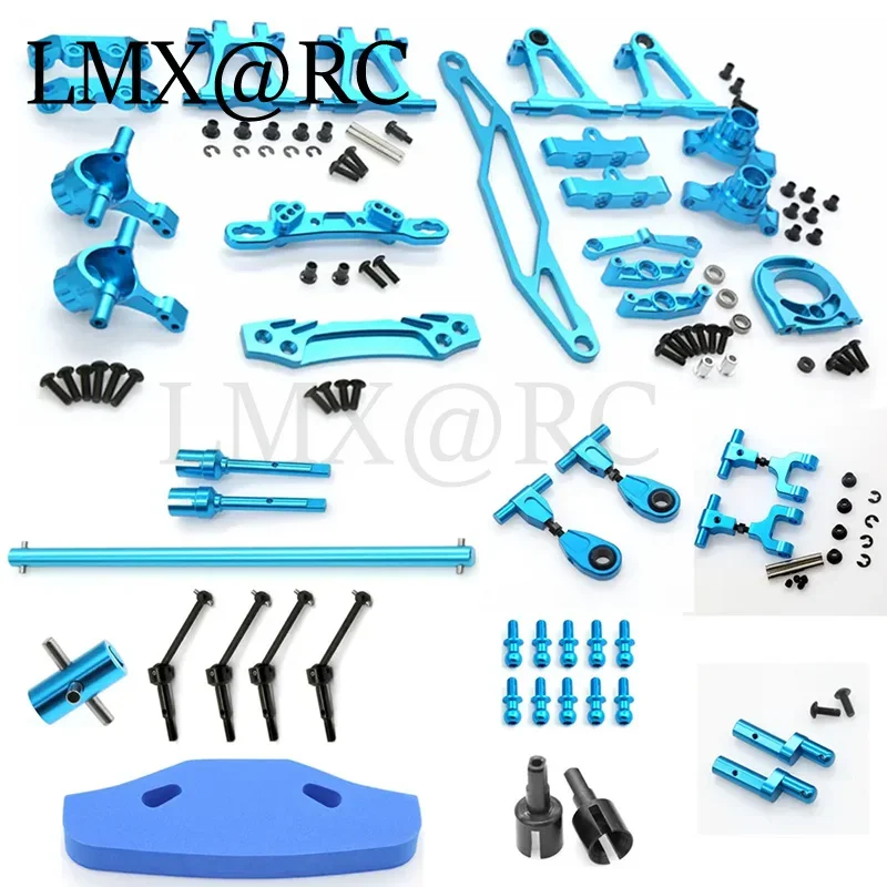 Metal Modification Accessory Kit Suspension Arms Steering Knuckle Set for Tamiya TT02 TT-02 1/10 RC Car Upgrade Parts