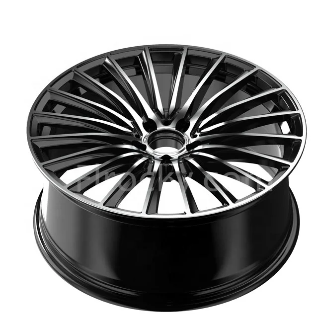 One Piece Aluminium Alloy Passenger Car Wheels Rim 19 20 Inch 8.5J 9.5J 5 Spoke 5X112 PCD Alloy Car Rim