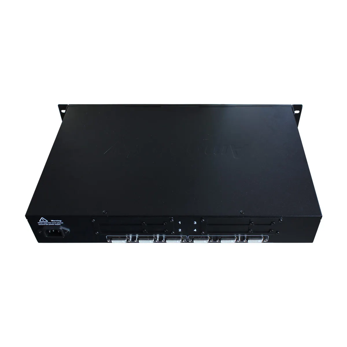 Caja de envío externa Led LTB500, soporte de tarjeta de envío de 4 piezas, TS802D, MSD300, S2, con divisor DVI para Panel de pared de vídeo Led, uso 4K