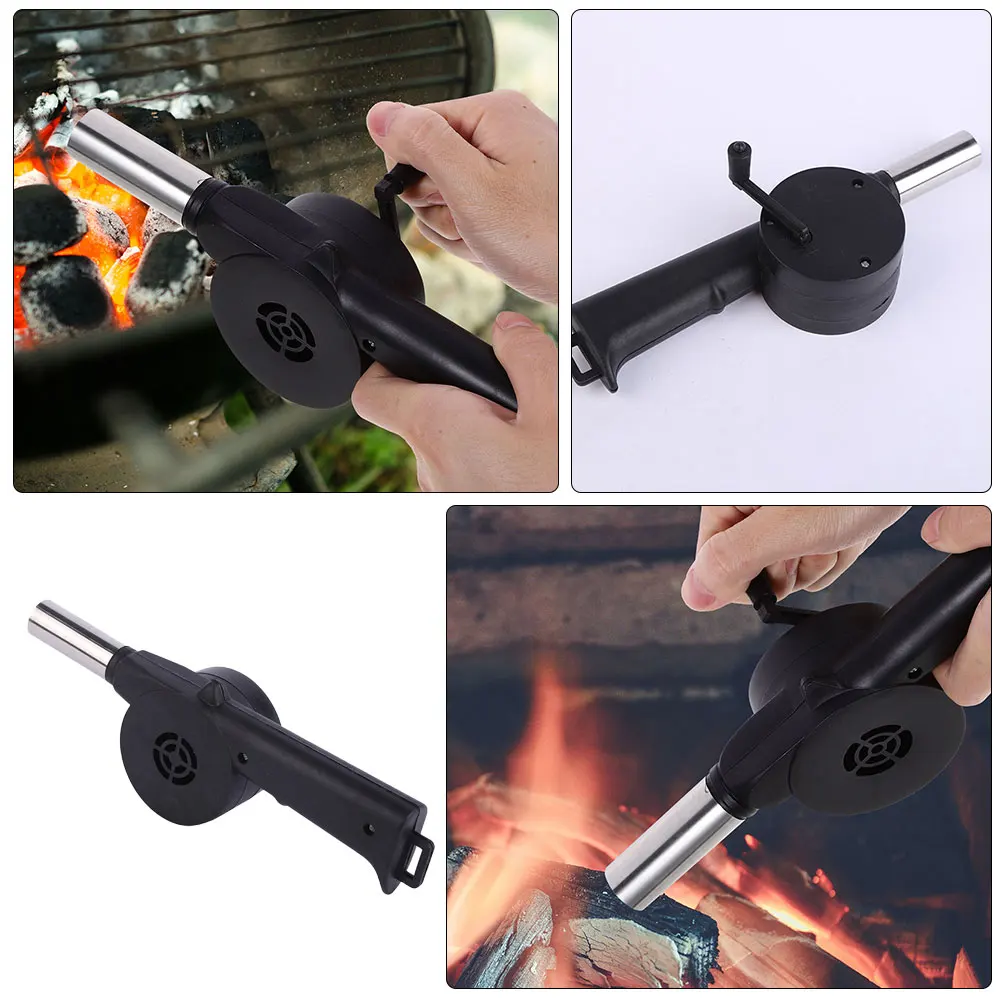 

Ручной вентилятор для гриля для древесного угля, аксессуары для барбекю, вентилятор для барбекю, путешествия