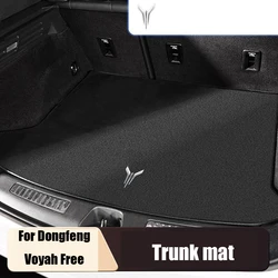 Per DongFeng voyah free/dreamer Suede Car Rear Trunk Mat Cargo Boot Liner Tray posteriore Boot bagagli Cover Pad protettivo accessori