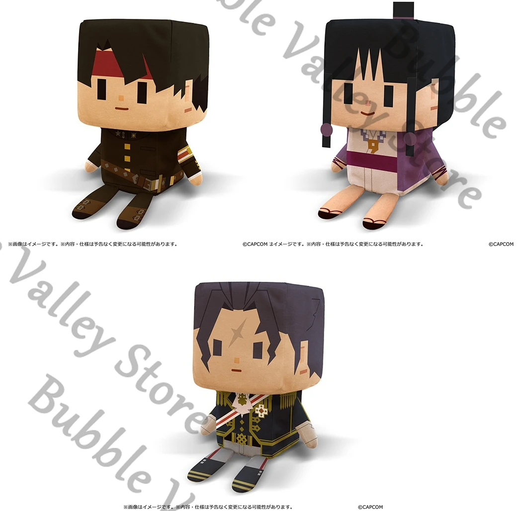 

Подлинная аниме Ace Attorney Maya Fey Asōgi Kazuma Barok Van Zieks Косплей Мультфильм Пушистая Маумет Кукольная Подвеска Игрушка Рождество