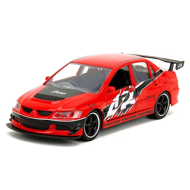 1:32 三菱ランサーエボリューションIX合金スポーツカーモデルダイキャストメタルトラックレーシングカー車両モデルシミュレーションキッズギフト