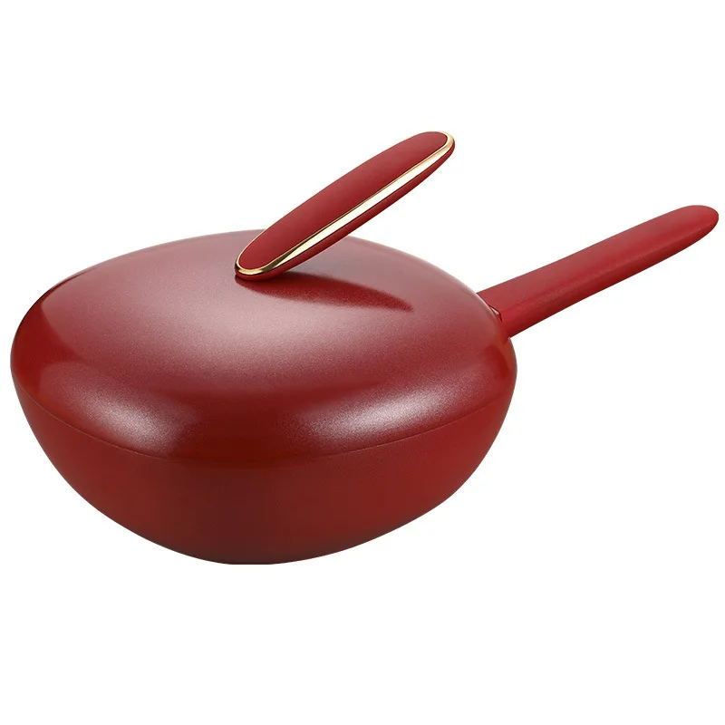 

Non stick, wok, household, induction cooker, stir fry, special, universal