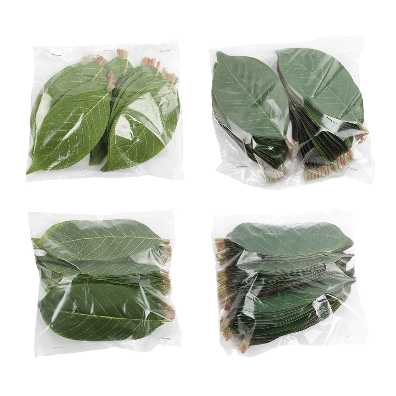 

Fake Leaves Artificial Simulation Silk Leaf For Diy Wedding Bouquet Decoration