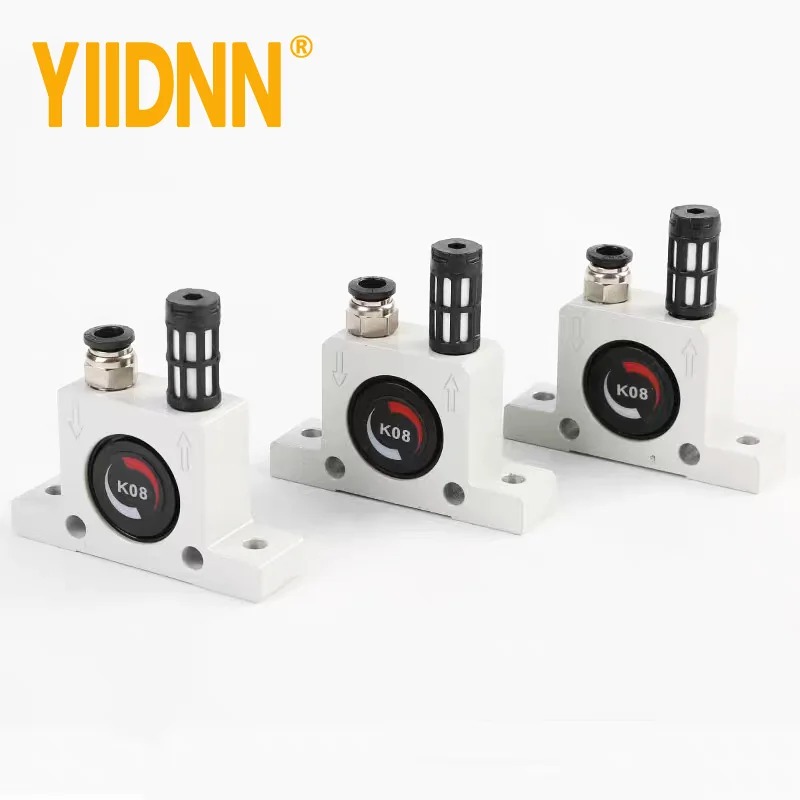 K Series Pneumatic Gear Vibrator Actuator Turbine Pneumatic Ball Vibrator Variants K6 K8 K10 K12 K16 K20 K25 K32 K36 K40 K48