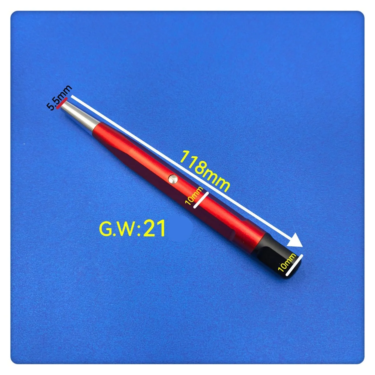 

New Watch Rust Removal Brush Pen Fiberglass Brass Steel Clean Scratch Polishing Tool Watch Repair Tool Metal Handle