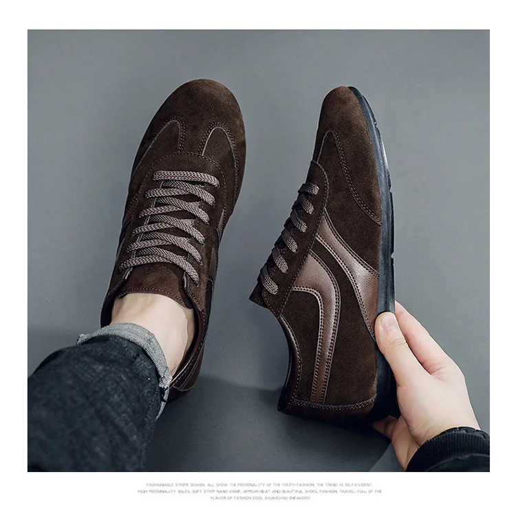 Herren-Sneaker 2025 Frühling Neue Luxus Flache Slipper Bequeme Slip-on Weiche Herren-Sneaker Leichte Outdoor-Schuhe für Männer – Detail 13