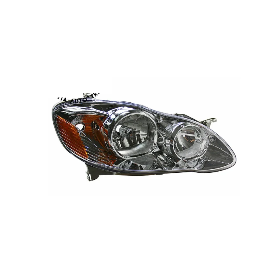 Car Headlights Assembly for Toyota Corolla Altis E120 E130 2002~2008 Fog Light Halogen Corner Side Lamp Warning LED Accessories