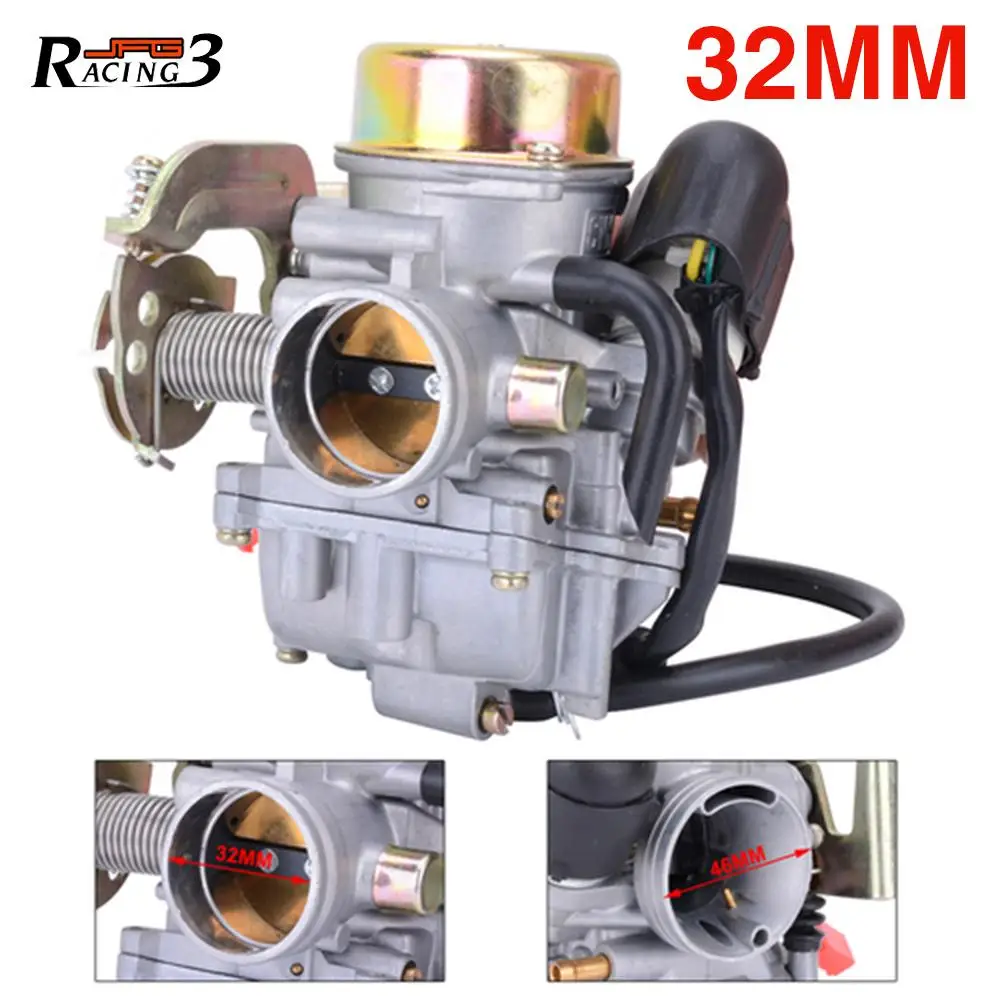 Free Shipping Racing 2T 4T Universal For CVK Carburador Carburetor motorcycle 21 24 26 28 30 32 34mm Power Racing Moto