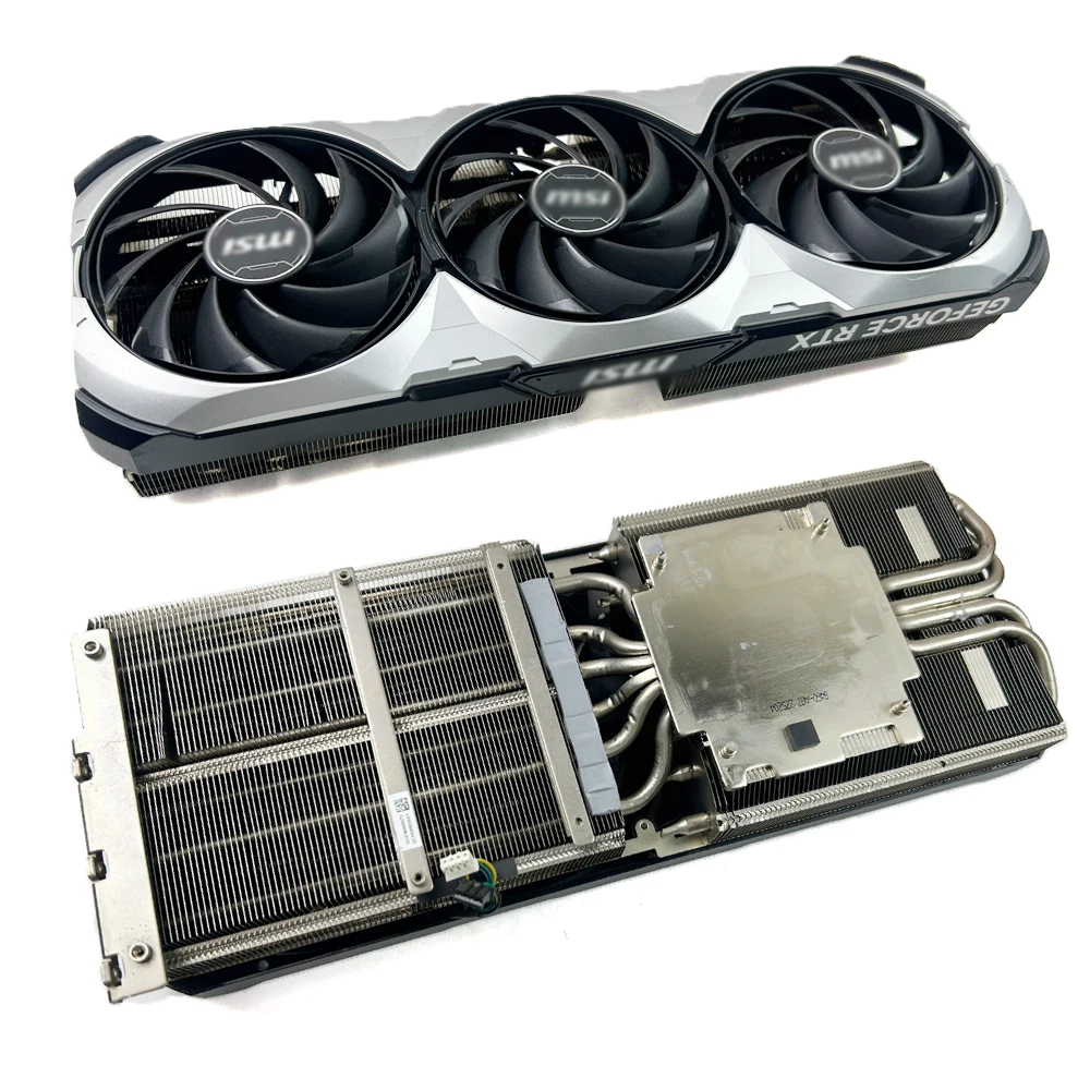 

Старый радиатор 68*60 мм охлаждающий вентилятор RTX4080 4090 VENTUS 3X кулер графического процессора для MSI RTX 4080 RTX4090 VENTUS 3X 12G OC Вентиляторы видеокарты