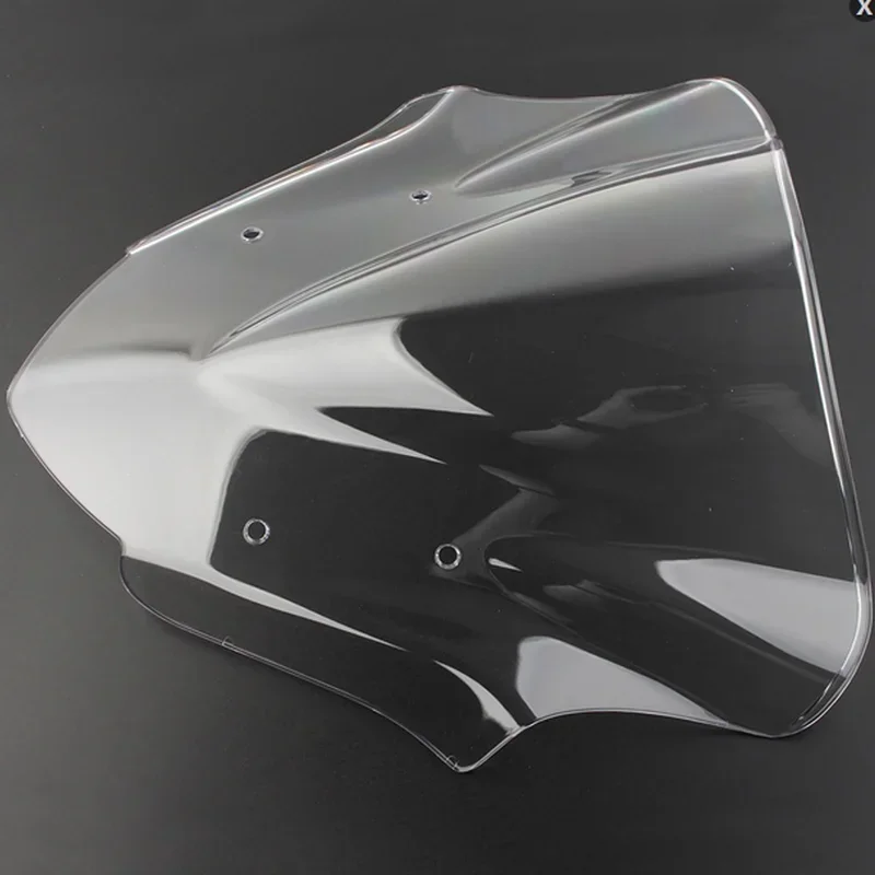 Deflector de viento para motocicleta Yamaha FZ09 MT09 2017 - 2020, Protector Deflector de parabrisas de doble burbuja, parabrisas 18 19