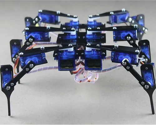 10 Uds FEETECH FS90 9g engranaje de plástico analógico Hexapod Robot Servo