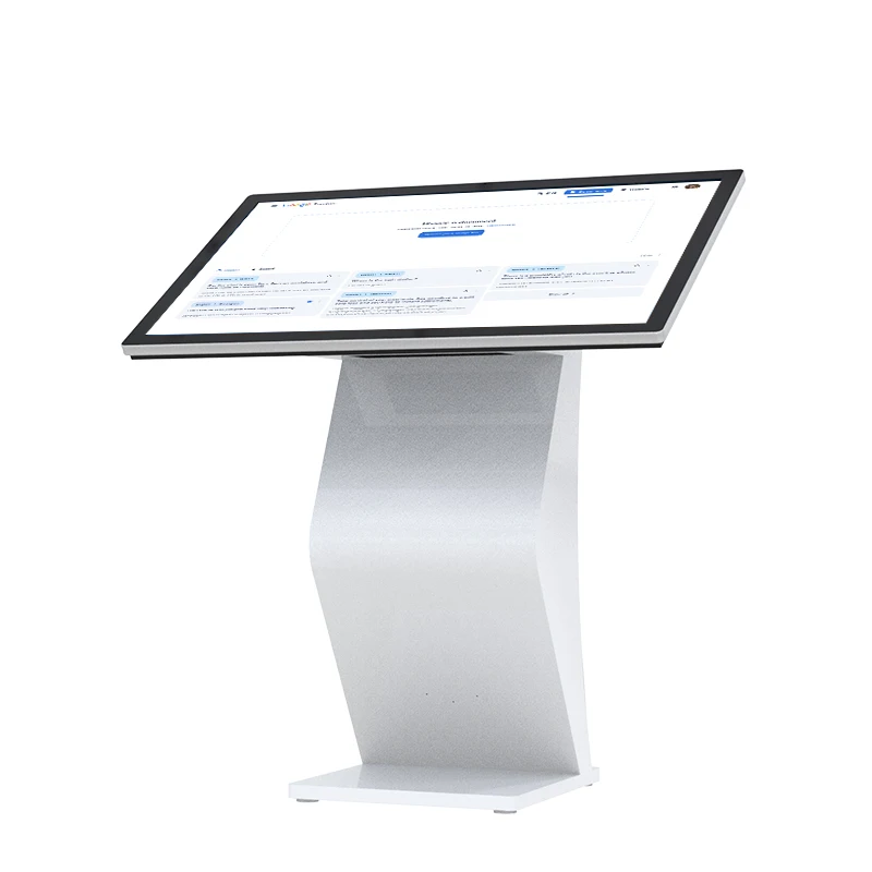 Wholesale 32 43 49 55 65 Inch Interactive Digital Signage Information All in One Smart Multi Touch Screen K Type Kiosk