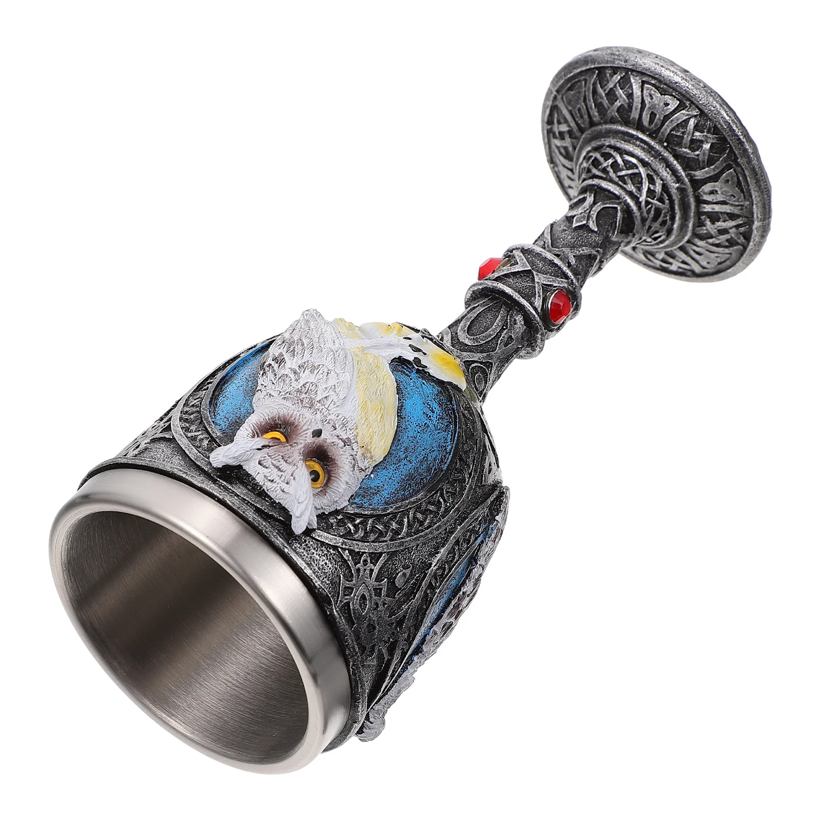 

1Pcs Owl Design Wine Goblet Creative Drinking Cup Festival Party Home Desktop Stylish Drinkware Creative Goblet