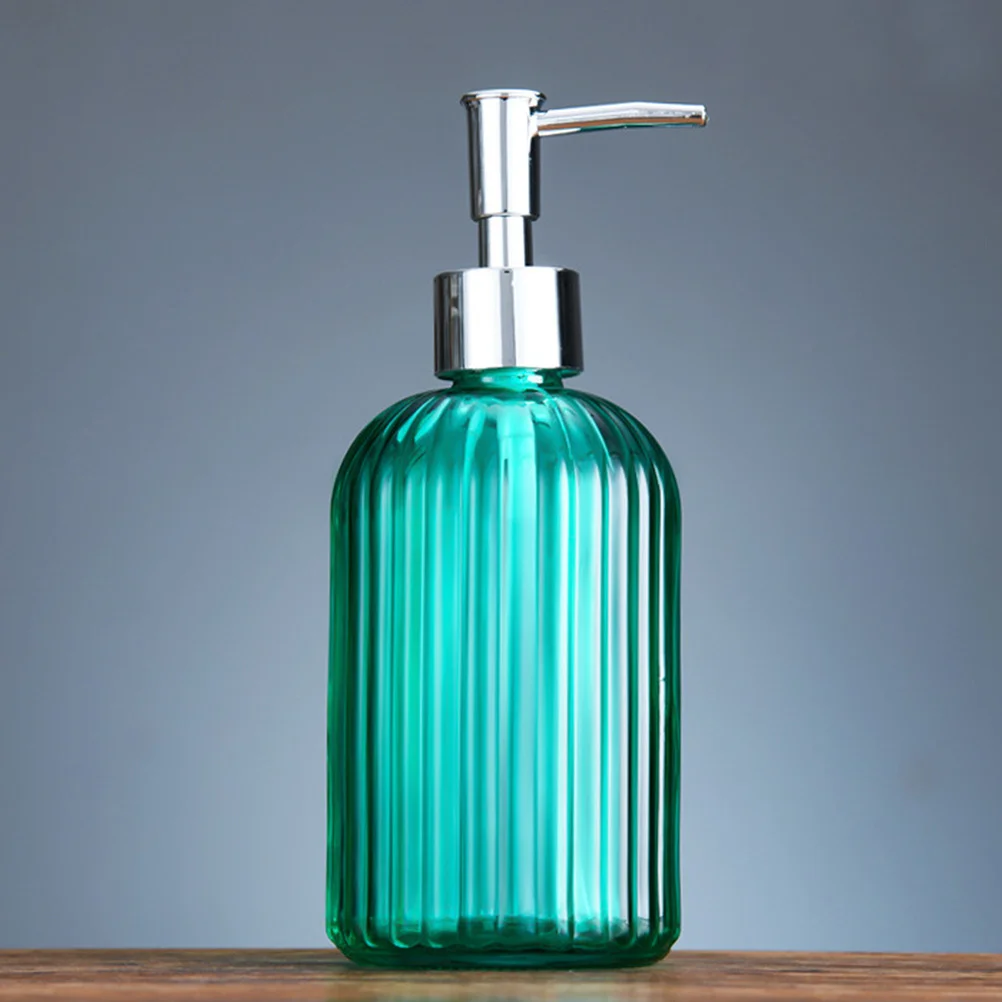 

Refillable Hand Soap Dispenser Bathroom Automatic Pump Bottles for Handwash Clear Liquid with