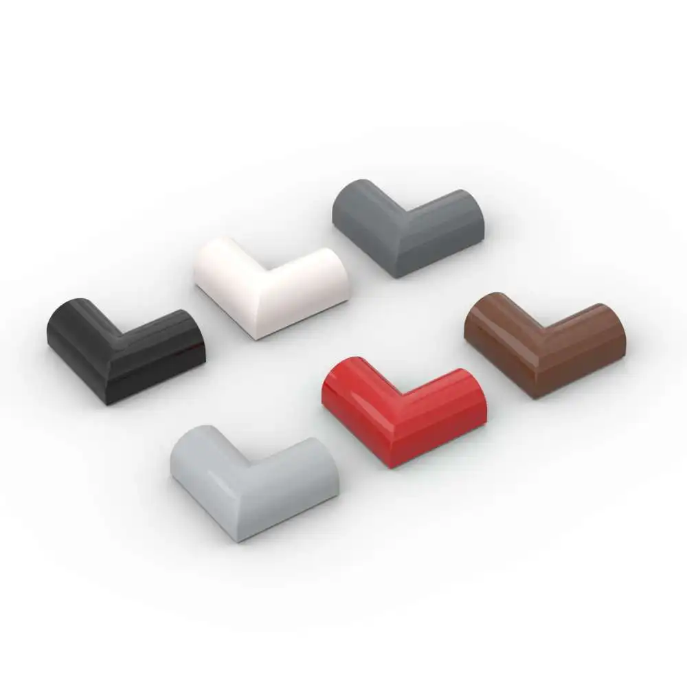 MOC 10 Stück Nähte 79757 Hang gebogen 2x2x2/3 Eckbausteine High-Tech General Brick Fun Marken DIY Spielzeug Kinder Geschenke