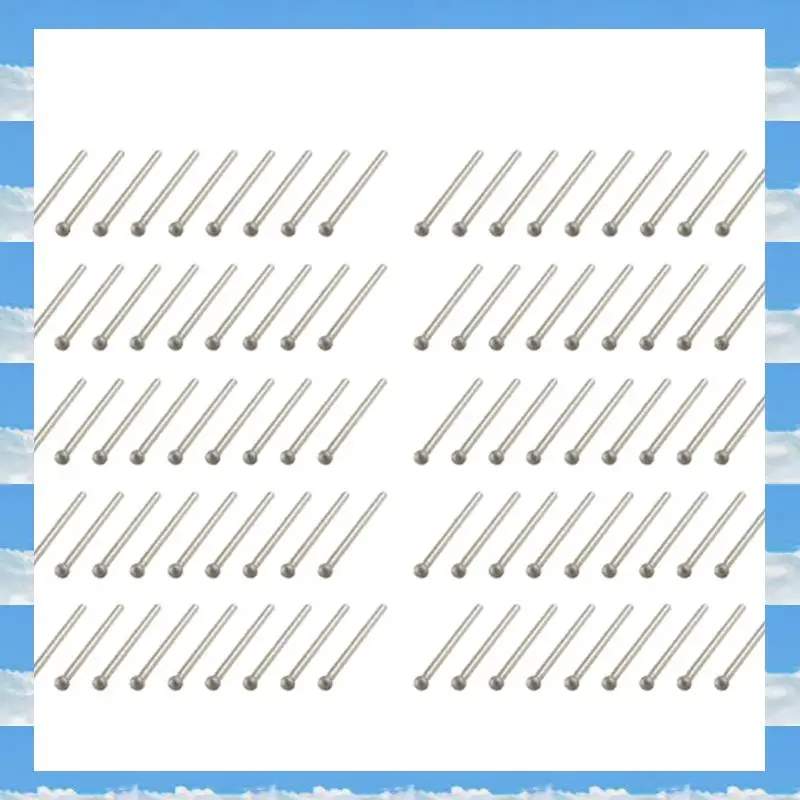 

A11I 100 Pcs 5Mm Ball Nose 3Mm Shank Diamond Mounted Point Grinding Bits