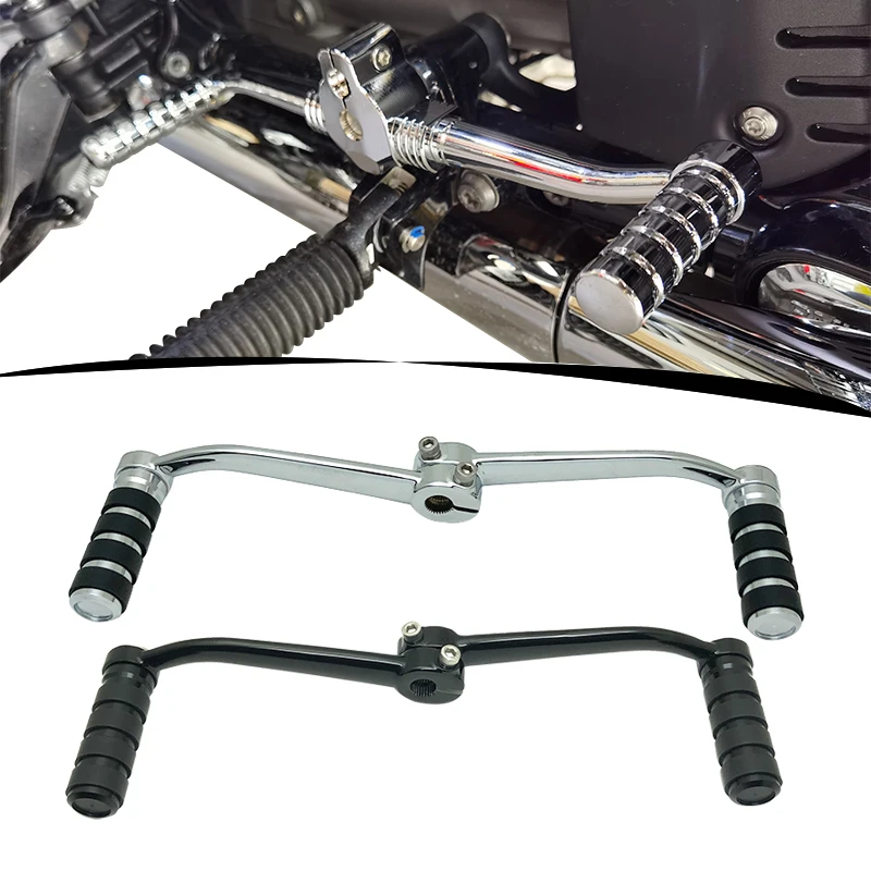 

For BMW R18 R 18 Classic 2021 2022 2023 Aluminum Gear Front&Rear Shifter Shift Pedal Lever Black Chrome Motorcycle Accessories