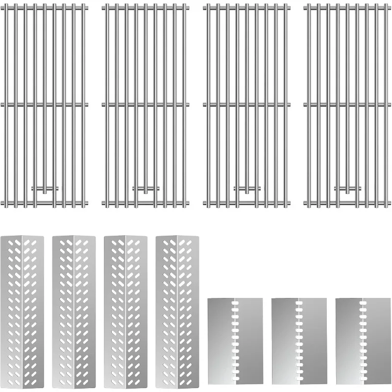 Bull Grill Replacement Parts for Bull 16517 BBQ Angus, Brahman, Lonestar Select, Grill Grate, Flame Regulator, Heat Shield