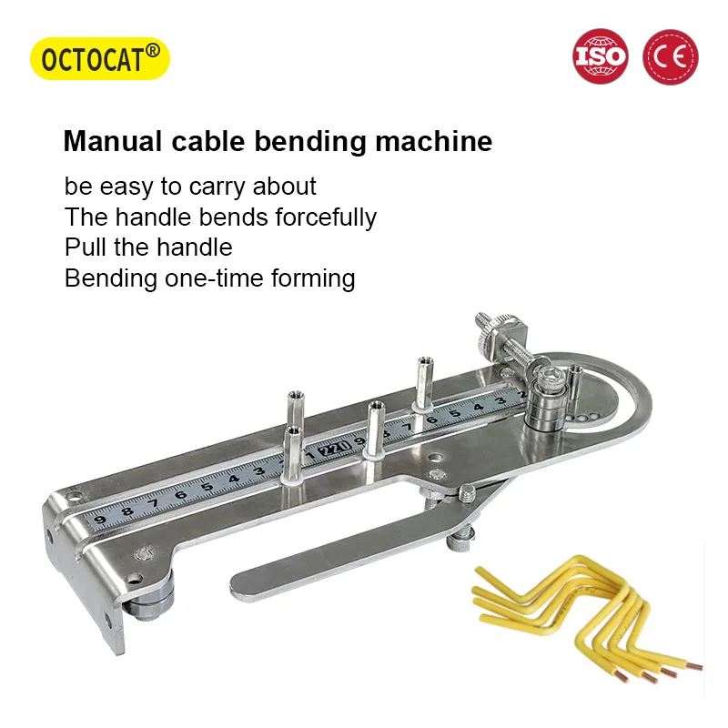 Octocat Manual wire cable bending machine copper wire bending device distribution harness bending device Manual cable bending