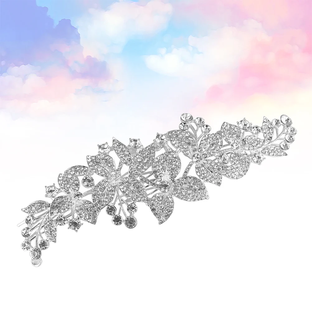 

Elegant Bride Hair Comb Wedding Headdress Fashion Headwear Unique Design Hair Accessories Photography Props Perfect Gift