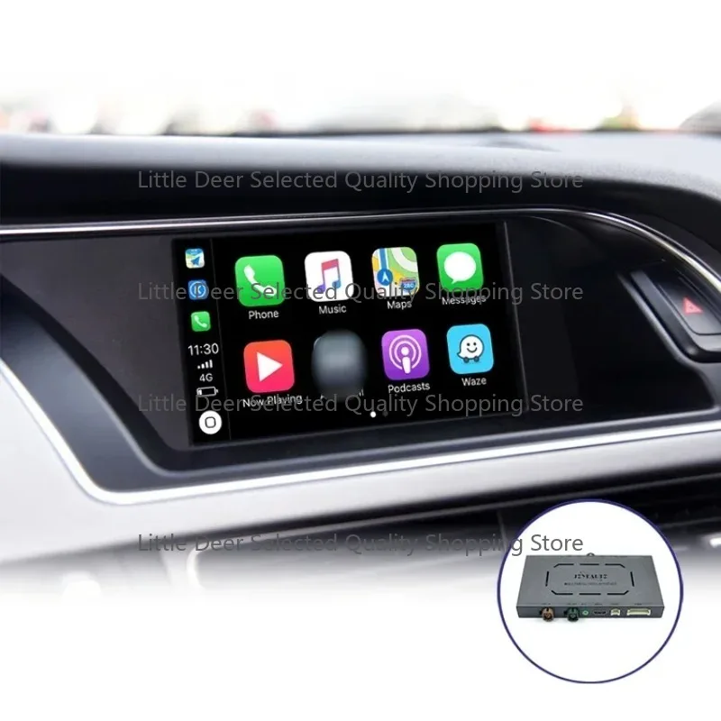 Wireless CarPlay Retrofit Interface for A4 A5 Q5 with MMI 3G/3G Plus