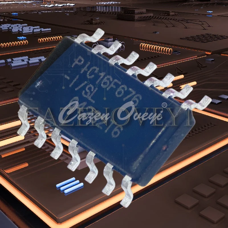 Componentes de Placa de Circuito PIC16F1503-I/SL PIC16F1503 HTRC11001T HTRC110 01T PIC16F676-I/SL PIC16F676 SOP-14