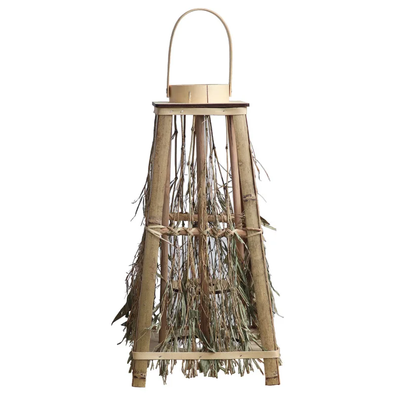 Creative retro wind lamp landing high-end candle candle holder camping atmosphere decorative ornaments B & B
