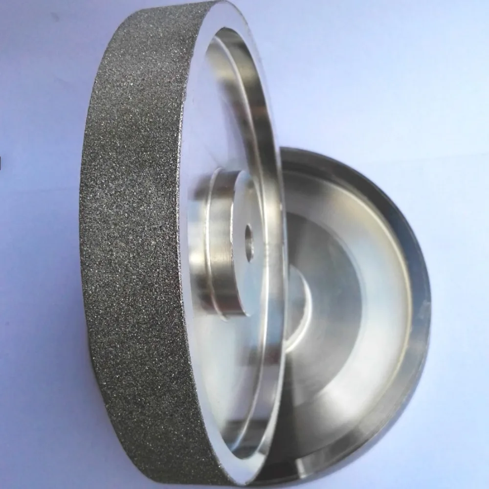 Diamantlegering slijpschijf / wolfraamstaal parallelle slijpschijf / 150x25X 12,7 MM gat diamantwaterslijpschijf