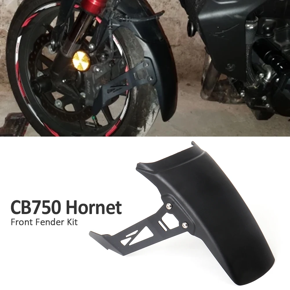 

Motorcycle New Front Mud Guard Fender Mudguard Black Accessories For Honda CB 750 CB750 Hornet 2023 2024