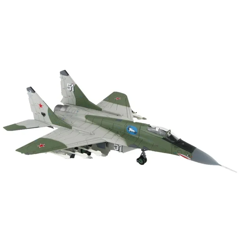 1/72 Scale HM HA6501 Russian Air Force MIG-29 Fulcrum C Fighter 51 MIG 29 Militarized Combat Aircraft Model Collectible Toy Gift