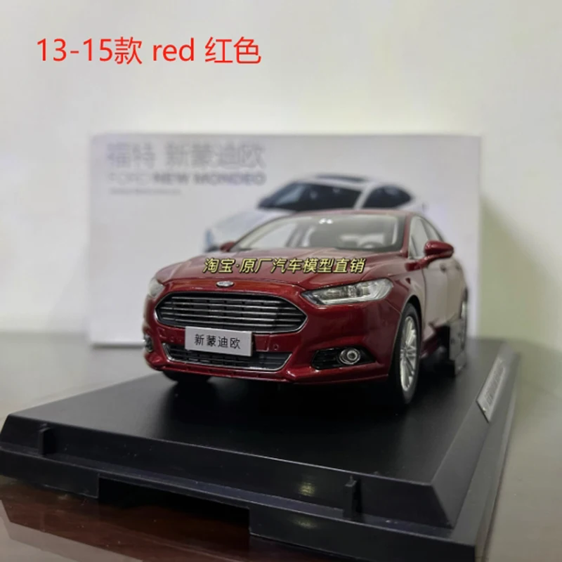 Original Diecast Alloy 1/18 Changan FORD MONDEO Car Model Adult Classic Collection Static Display Boy Toys