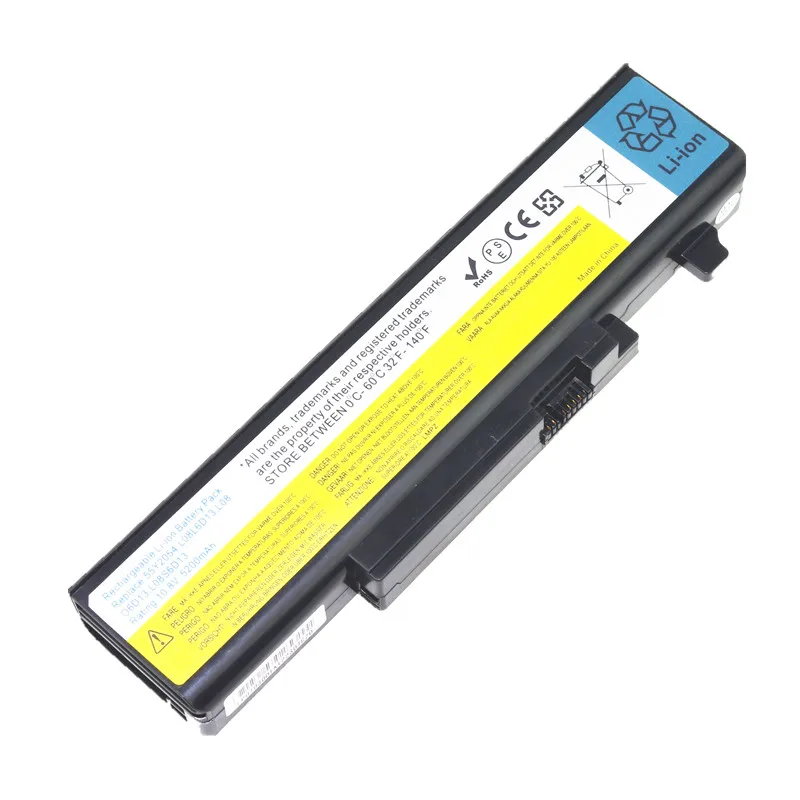 Laptop Battery For Lenovo IdeaPad Y550 Y550A Y550P Y450 Y450A Y450G 55Y2054 L08O6D13 L08S6D13 L08L6D13