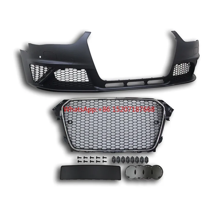 

FRONT BUMPER RS4 LOOK FOR A4 2013-2014