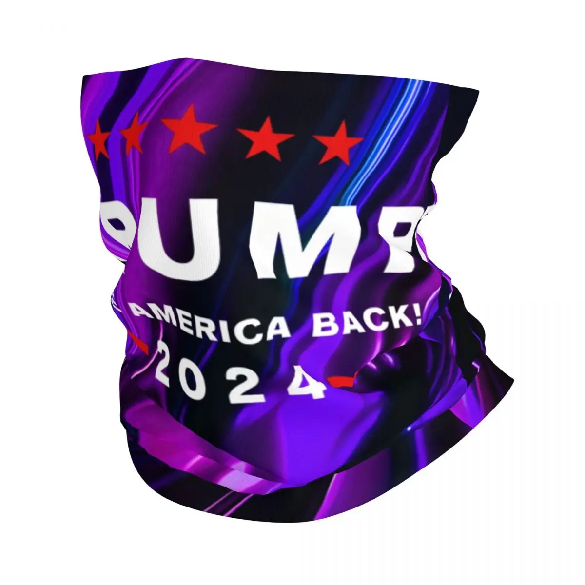 Donald Trump 2024 Take America Back Election The Return Bandana Neck Gaiter Motorcycle Club I support trump Face Scarf Multi-use