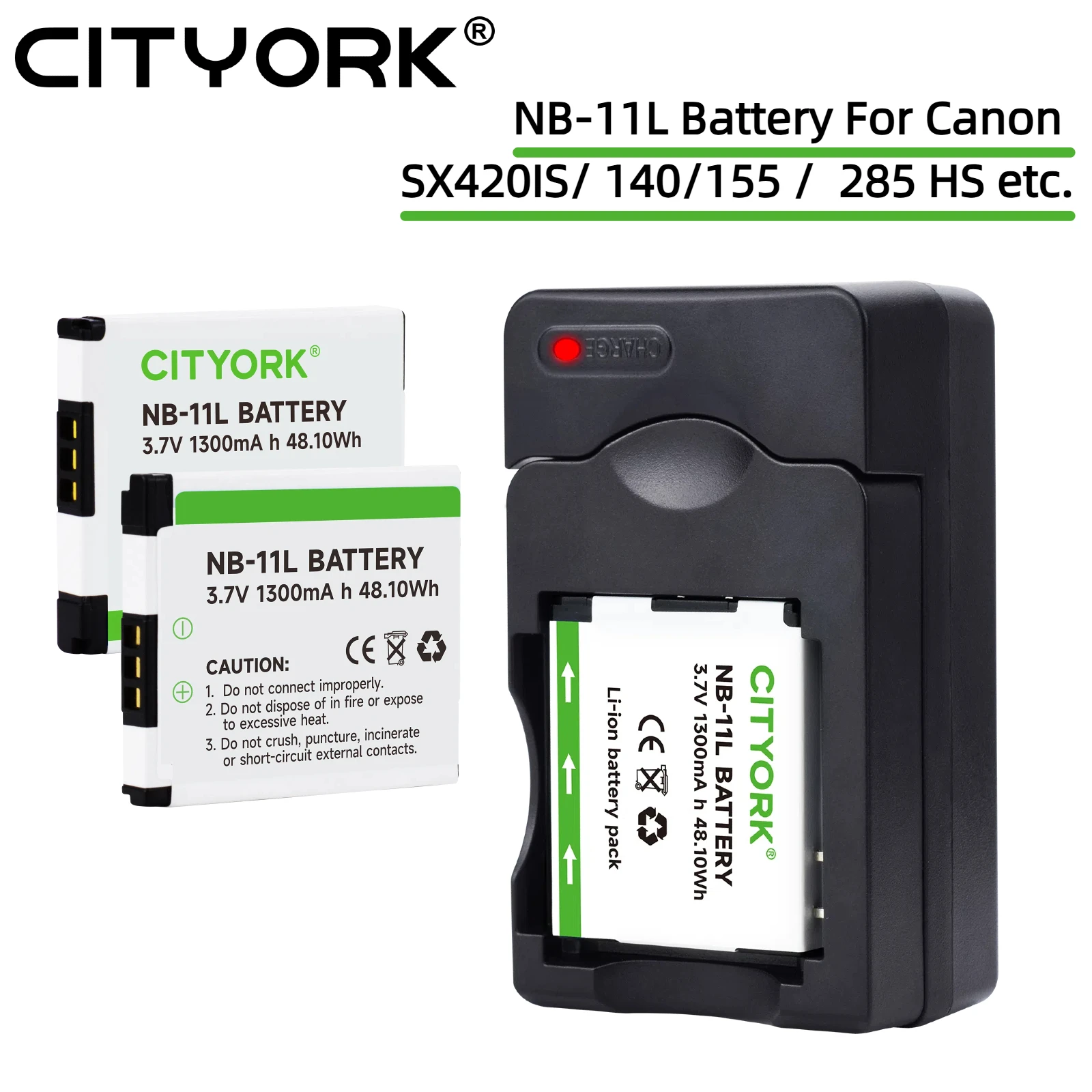 Cityork 3.7V NB-11L…