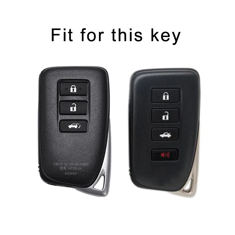 สำหรับ Lexus NX เป็น RX ES GX LX LS UX NX GS 200 260 300 350 NX200 NX300 RX350 ES300 TPU รถ Remote Key กรณีเชลล์ Fob พวงกุญแจ