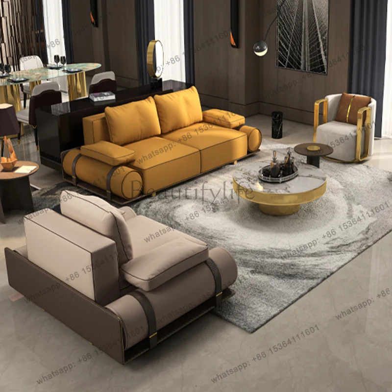 Conference Tables Office Outdoor Sofa Leather Armchair Minimalist Bedroom Outdoor Sofa Lounge Nordic Sillon Cama Salon Furniture