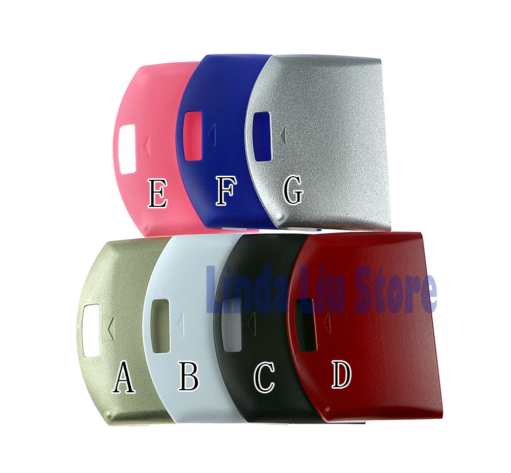 멀티 컬러 배터리 보호대 커버, 문짝 수리 부품 교체, 소니 PSP 1000 1001 팻 콘솔 배터리 문짝, 1 개