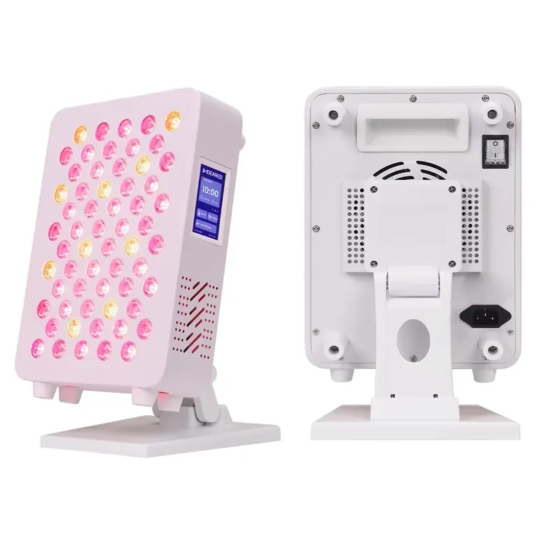 Home Use Desktop Pdt Machine Led Face Dual Chip 590nm 630nm 660nm 810 830nm 850nm 940nm Red Light Therapy Device