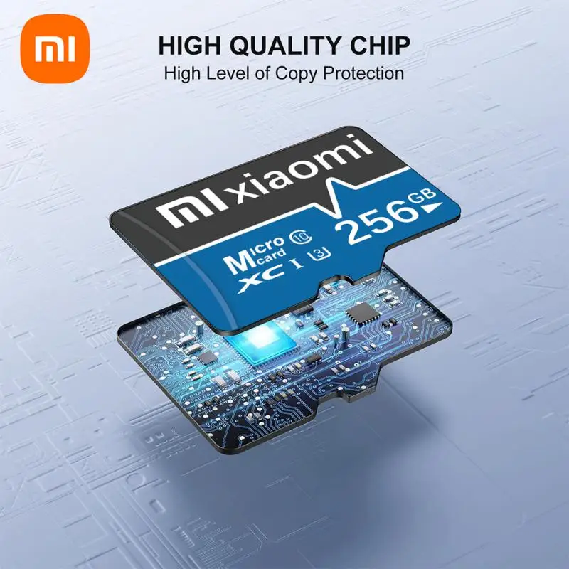 Original Xiaomi 128GB 100mb/s A2 Memory Cards Camera SD Card 256GB Micro Card Class10 64GB Flash Card 512gb Micro TF/SD Card NEW