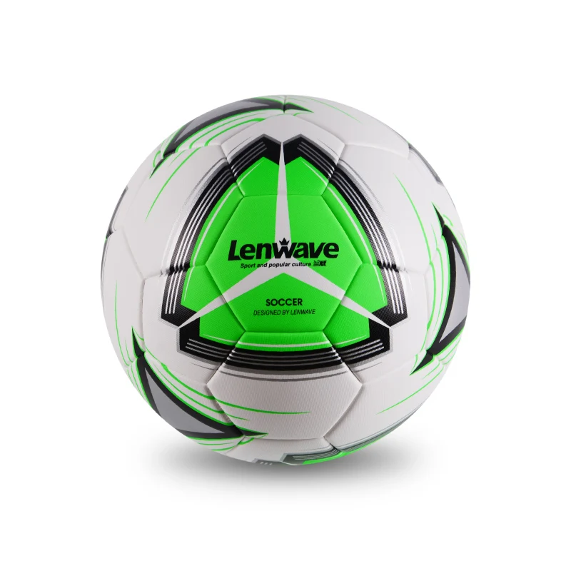 Bola Sepak Ukuran 5 Profesional Khusus dengan Lapisan Nilon Termal untuk Pertandingan Resmi Standar Indoor Outdoor.