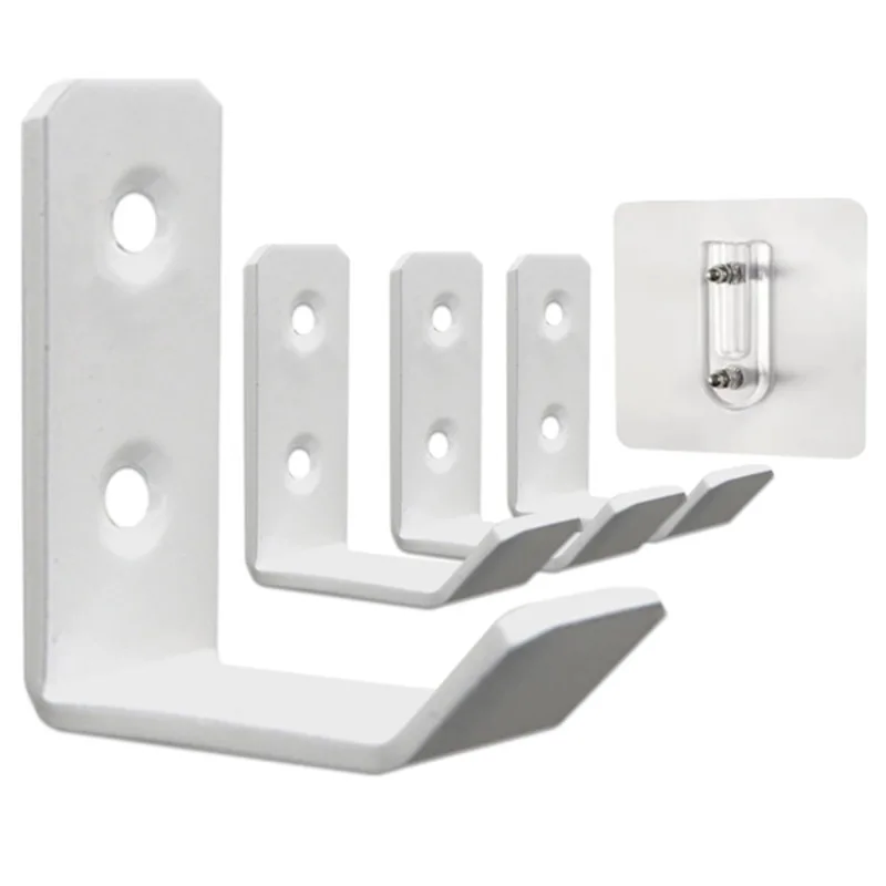 

L-shaped Practical Multi-functional Hook For Cabinets Wardrobes Bathrooms Kitchens Living Rooms Adopting Classic L-shaped Design