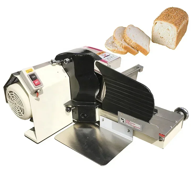 New Stainless Steel Adjustable Electric Non-manual Bakery Slice Up Equipment For Toast Cookie