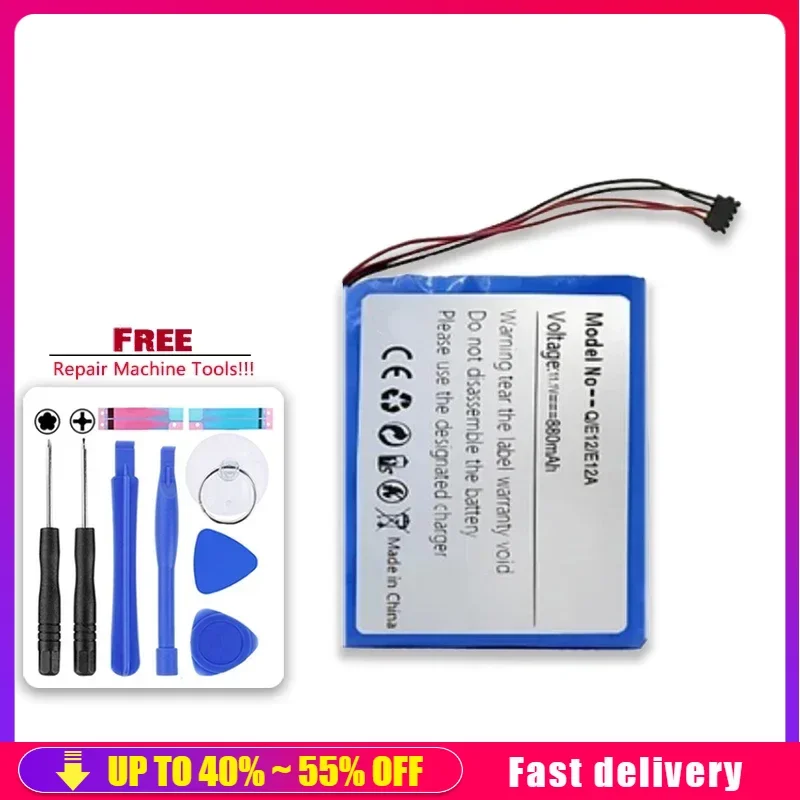 

High Quality Replacement Battery 880mAh For Fiio E12 E12A A5 Player