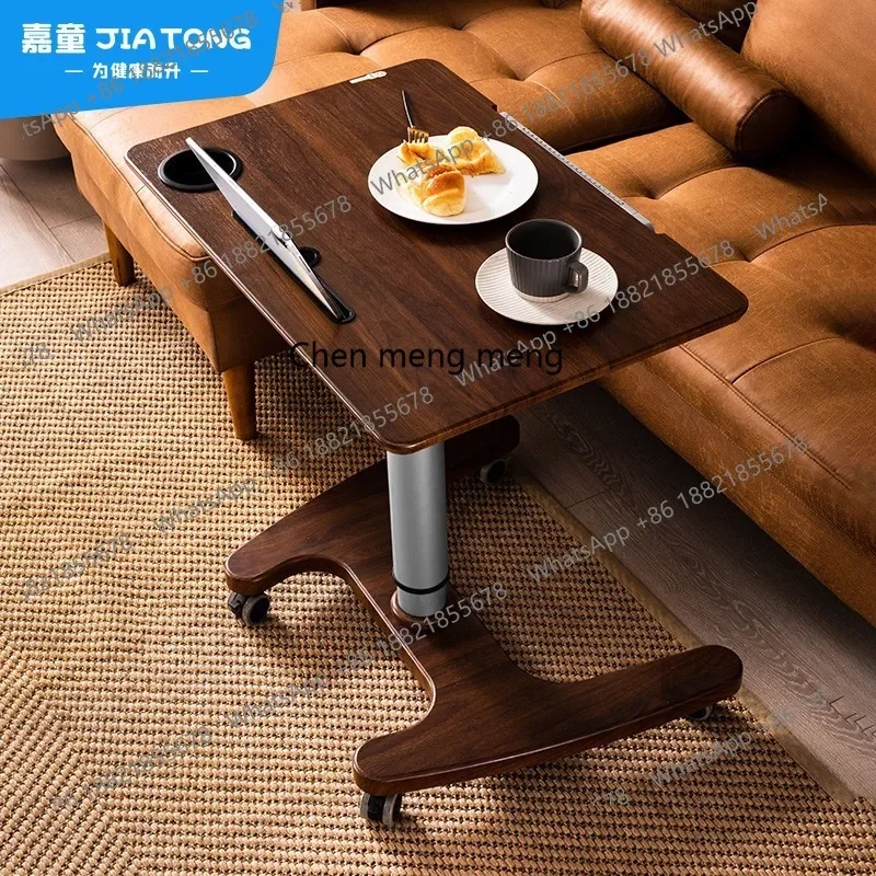 E153 Movable lifting computer desk office learning to write bedside bedroom home lifting table