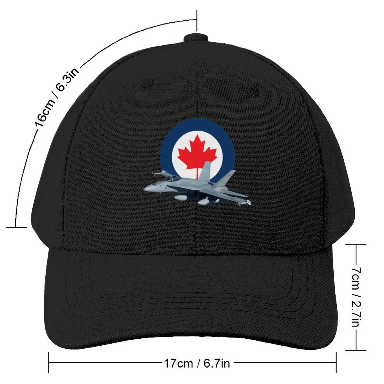 Royal Canadian Air Force CF-18 Hornet Baseball Cap New In The Hat Beach Bag Wild Ball Hat foam party Hat Hats For Women Men's