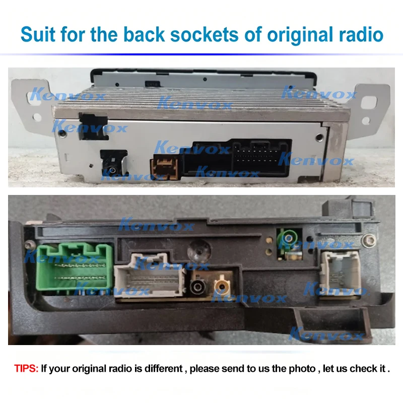 Android Car Stereo Radio ISO Wiring Harness Adapter for Opel Astra K 16 Pin Connector Plug Power Cable Adapter view 3
