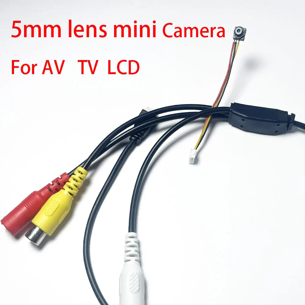 Super Small Mini Analog Camera 700TVL HD Color CCTV Security Surveillance Camera DC 12V For AV TV Monitor PAL 6x6mm PCB Cam 5V ﻿